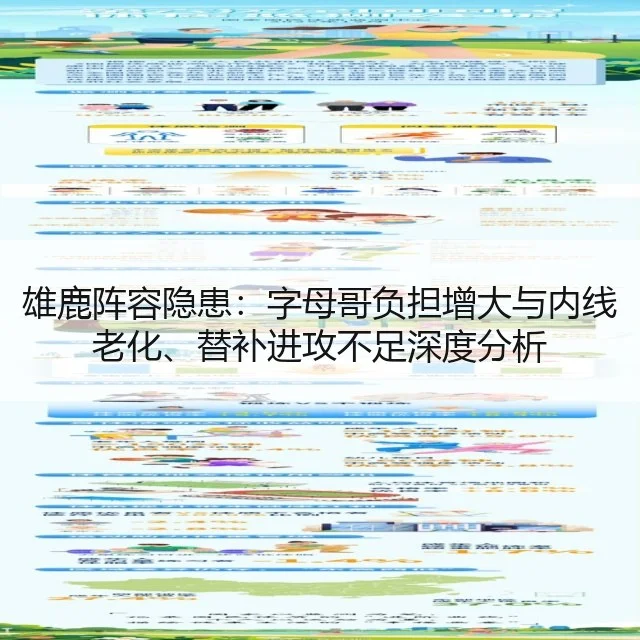 雄鹿阵容隐患：字母哥负担增大与内线老化、替补进攻不足深度分析